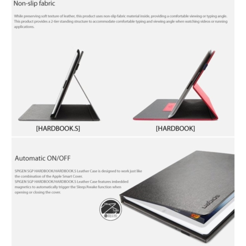 Чохол для iPad 4/iPad 3/iPad 2 SGP Case Hardbook S Series