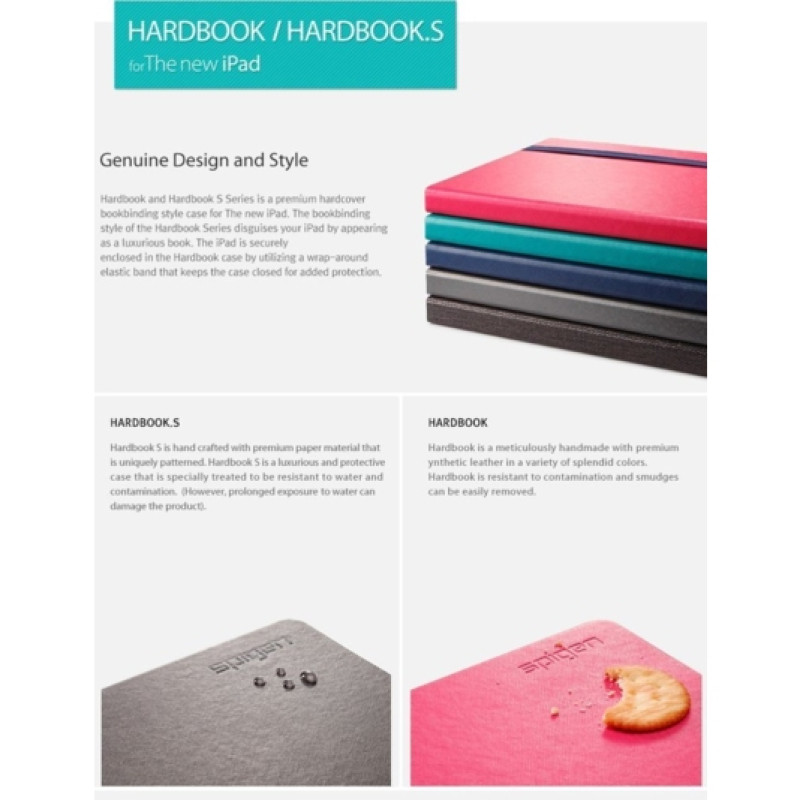 Чохол для iPad 4/iPad 3/iPad 2 SGP Case Hardbook S Series