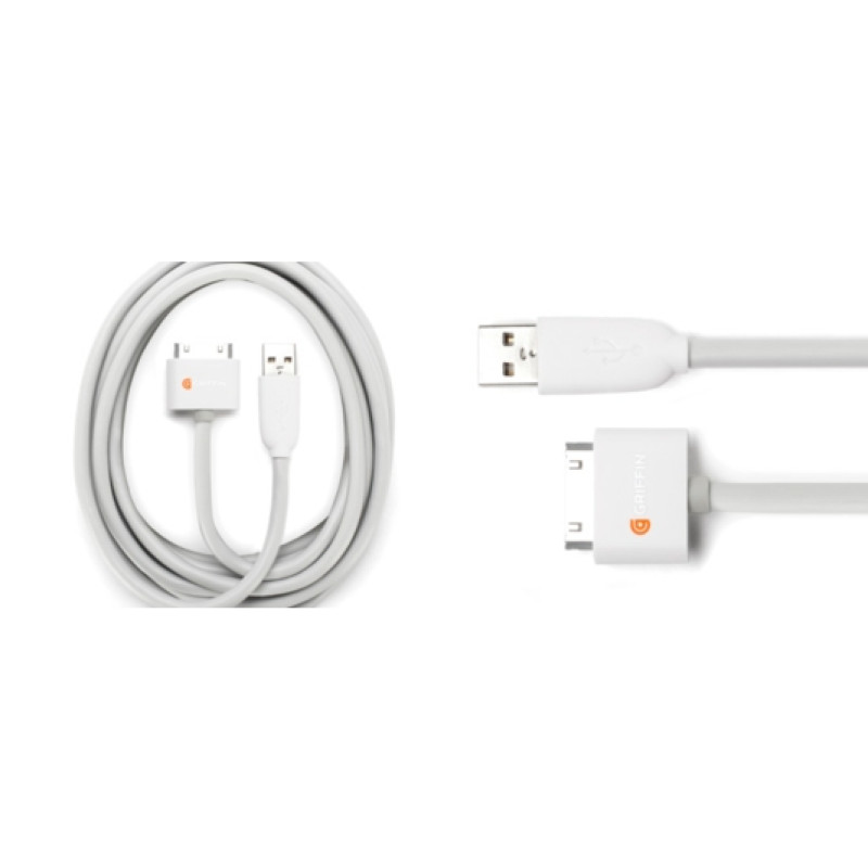 Кабель 3-х метровий Griffin USB to Dock Cable для iPod, iPad, iPhone