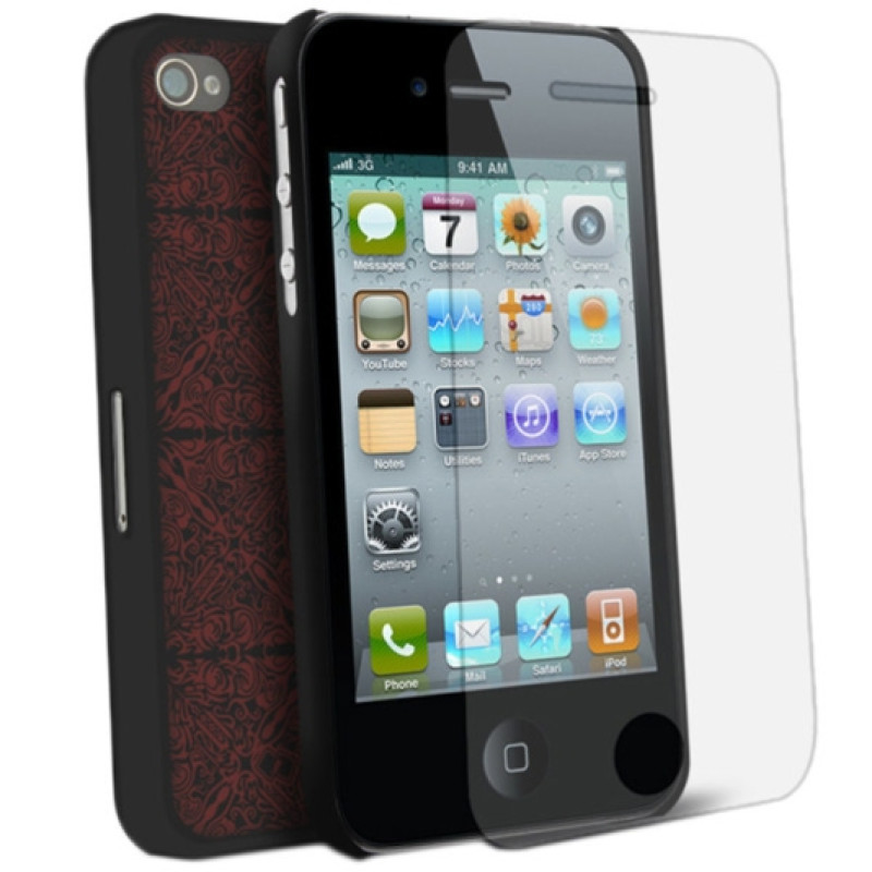 Чохол-накладка Benks Magic Chocolate Totem для iPhone 4/4S (+ плівка)