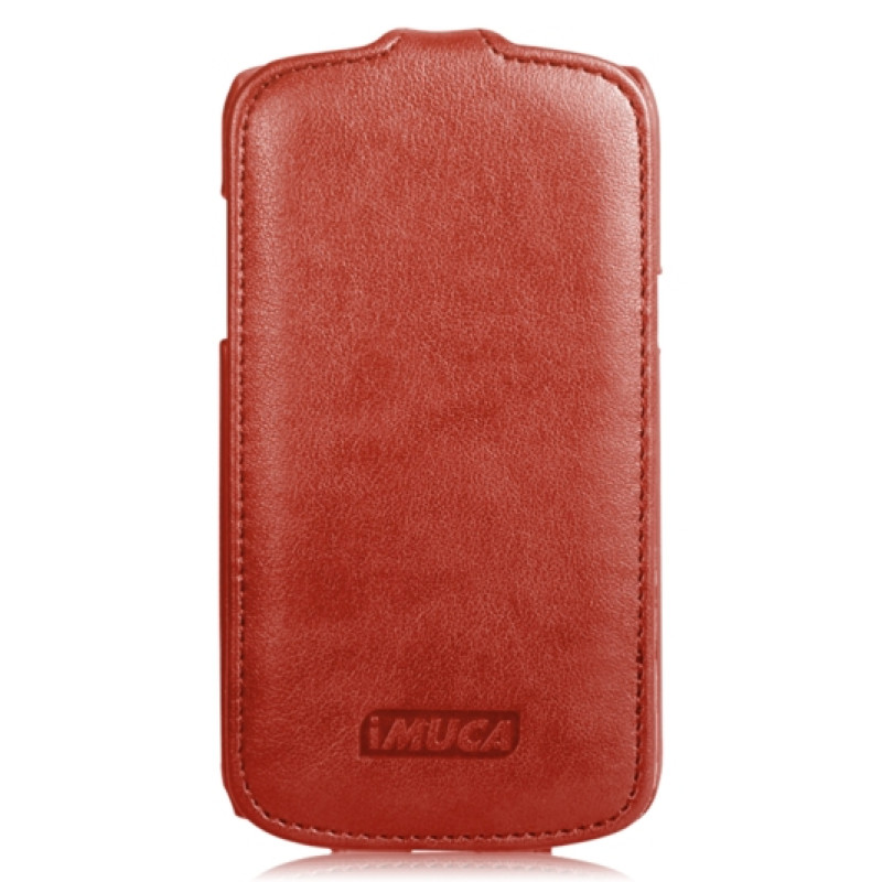 Шкіряний чохол-фліп для Samsung Galaxy Core i8262 iMuca Concise Vertical Flip