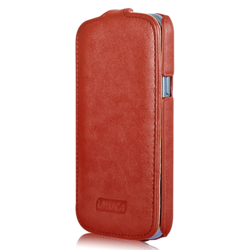 Шкіряний чохол-фліп для Samsung Galaxy Core i8262 iMuca Concise Vertical Flip