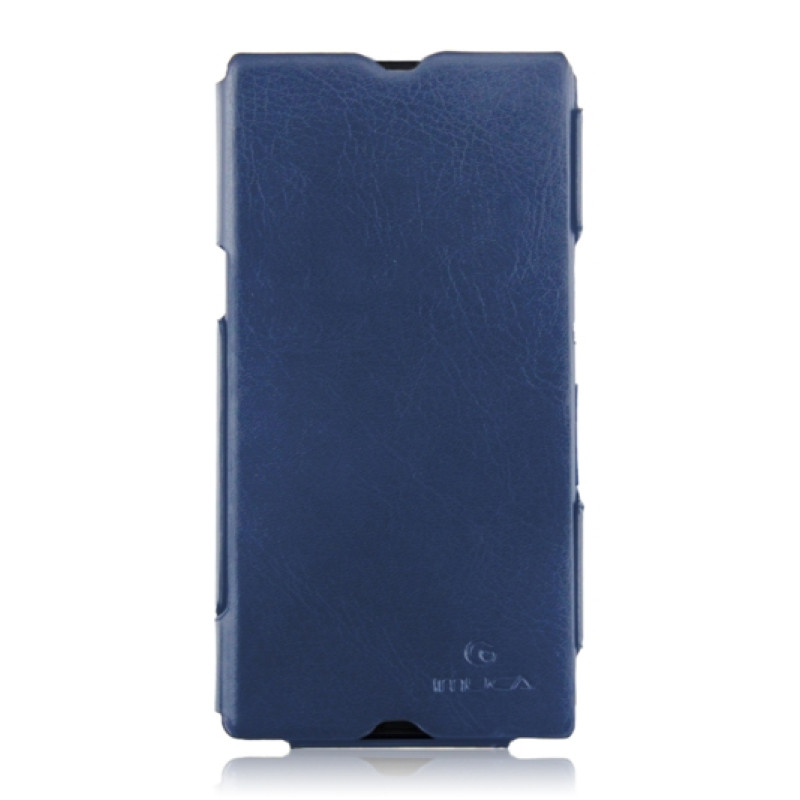 Тонкий кожаный чехол iMuca Velvety Glaze для Sony Xperia Z L36i