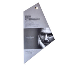 Комплект защитных пленок Remax Steve Jobs для iPhone 4/4S (матовая и глянцевая)