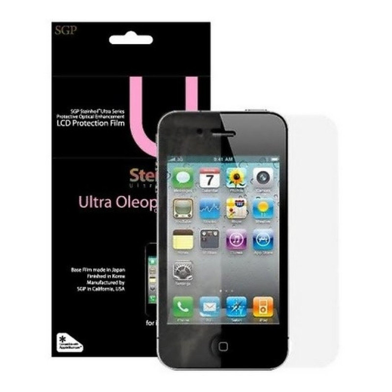 Захисна плівка SGP Ultra Oleophobic Screen Protector для iPhone 5/5S