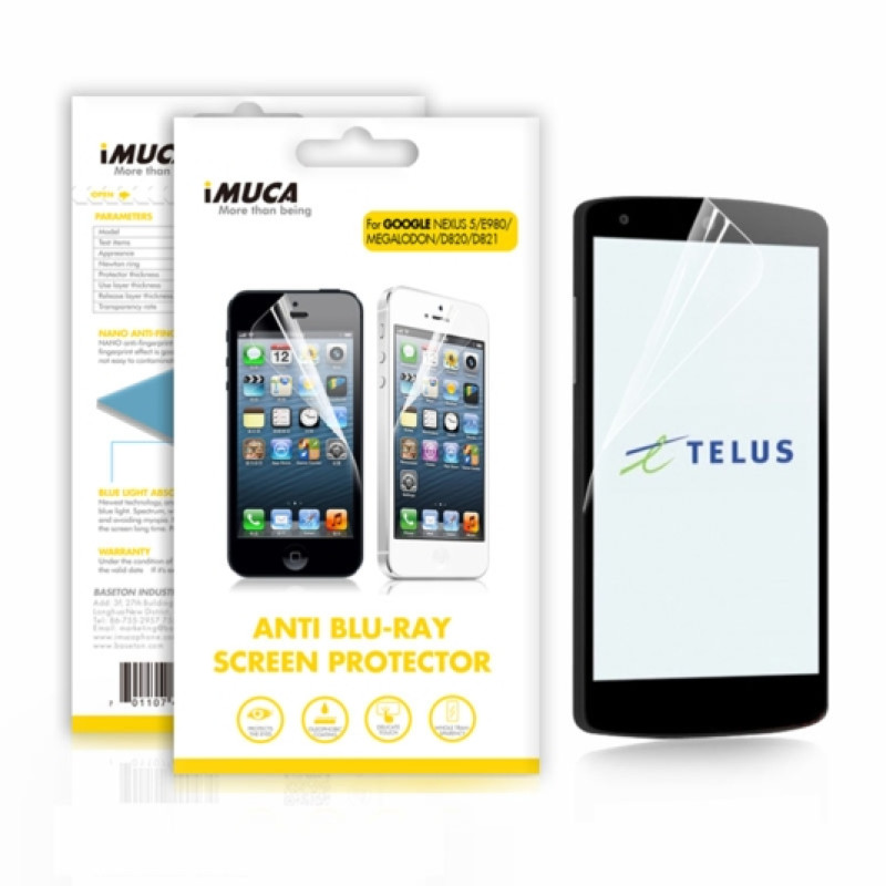 Захисна плівка для Google Nexus 5 LG iMuca Anti Blu-ray Screen Protector