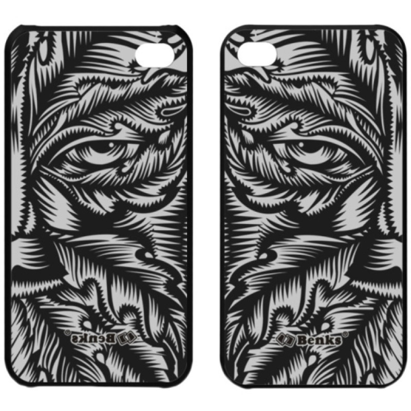 Накладка Benks Magic Chocolate Soul U для iPhone 4/4S (+пленка)