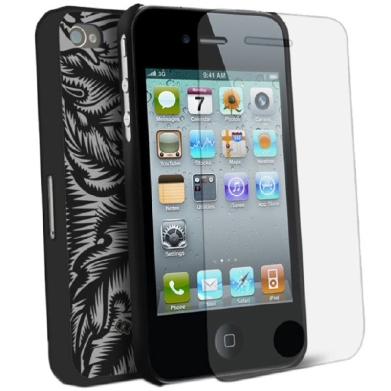 Накладка Benks Magic Chocolate Soul U для iPhone 4/4S (+пленка)
