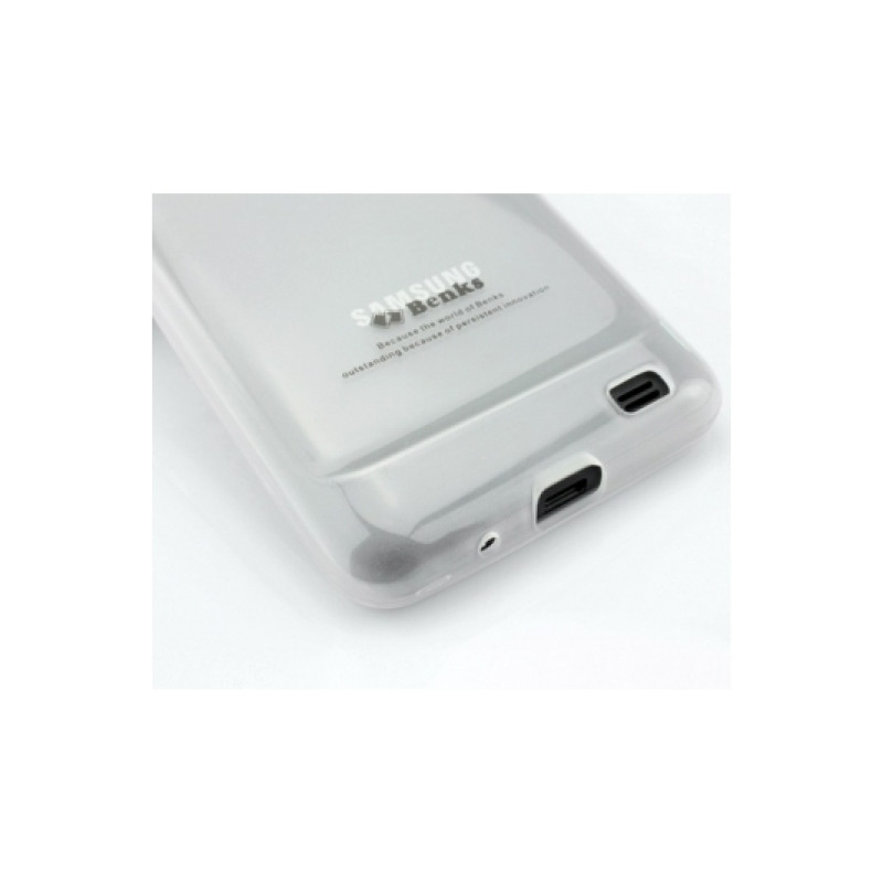 Силиконовый чехол Benks Magic Jelly для Samsung Galaxy S2 i9100 + пленка