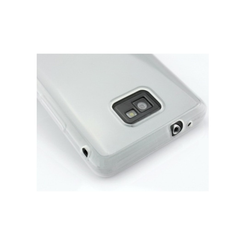 Силиконовый чехол Benks Magic Jelly для Samsung Galaxy S2 i9100 + пленка