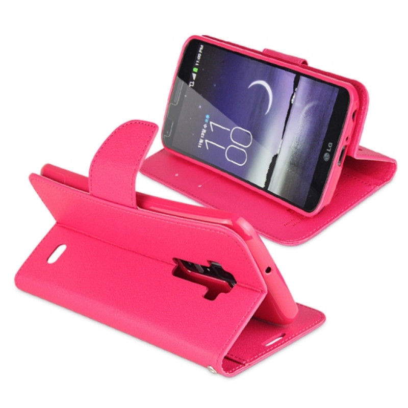 Чехол iMuca Cool Color Wallet Leather Case для LG G Flex