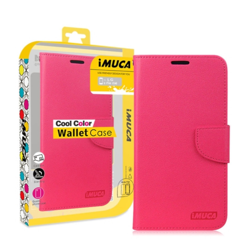 Чехол iMuca Cool Color Wallet Leather Case для LG G Flex
