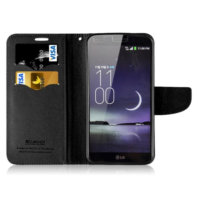 Чехол iMuca Cool Color Wallet Leather Case для LG G Flex