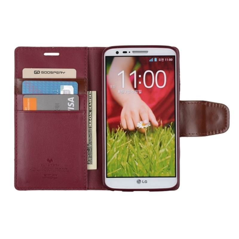 Чохол з підставкою Goospery Sonata Diary для LG Optimus G2