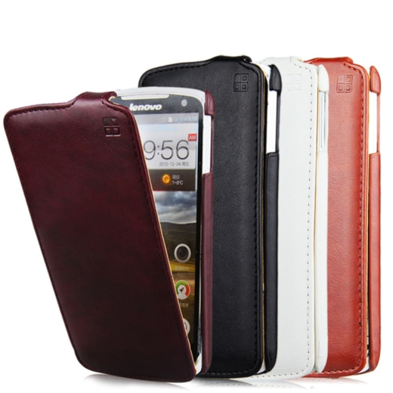 Кожаный чехол iMuca Concise Leather Case для Lenovo S920
