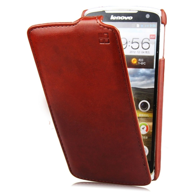 Кожаный чехол iMuca Concise Leather Case для Lenovo S920