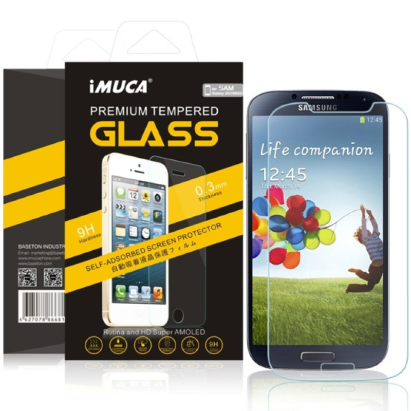 Захисне скло iMuca Premium Tempered Glass для Samsung Galaxy S4