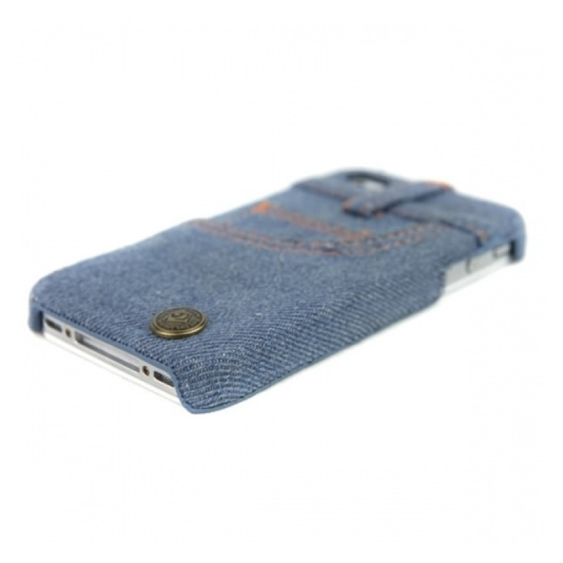 Джинсовий чохол LS-NY Trendy Classic для iPhone 4/4S
