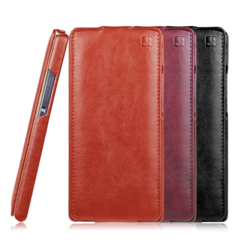 Чохол-фліп iMuca Concise Vertical Flip для Huawei Ascend P7