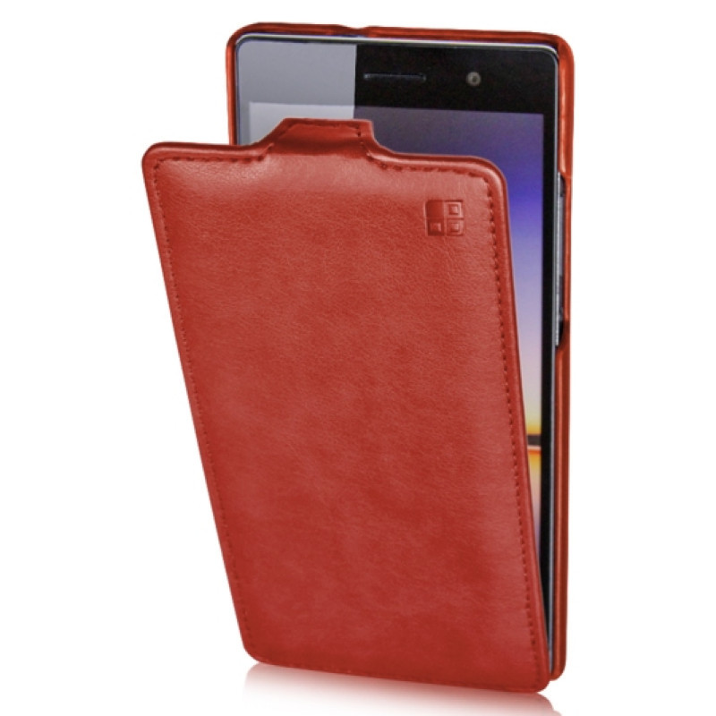 Чохол-фліп iMuca Concise Vertical Flip для Huawei Ascend P7