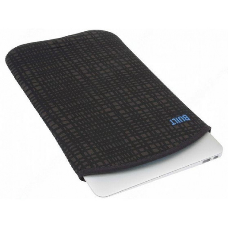 Чохол BUILT Neoprene Sleeve Graphite Grid для Macbook Air 11" і MacBook 12" Retina