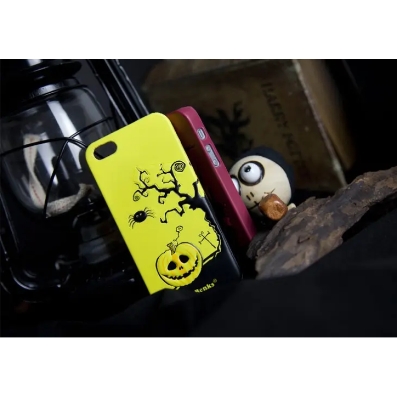 PU накладка Benks Magic Pumpkin Pie для iPhone 5/5S